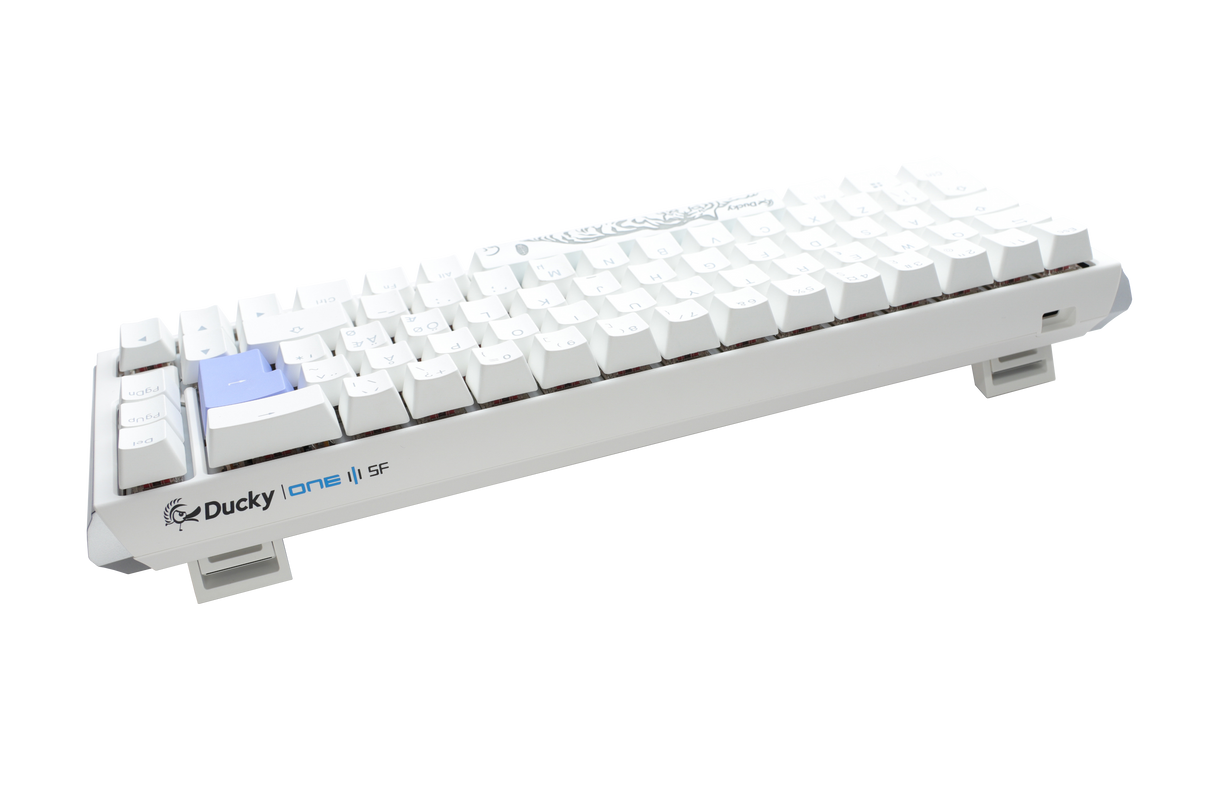 Ducky One 3 - Classic Pure White Nordic - SF 65% - Cherry Silver