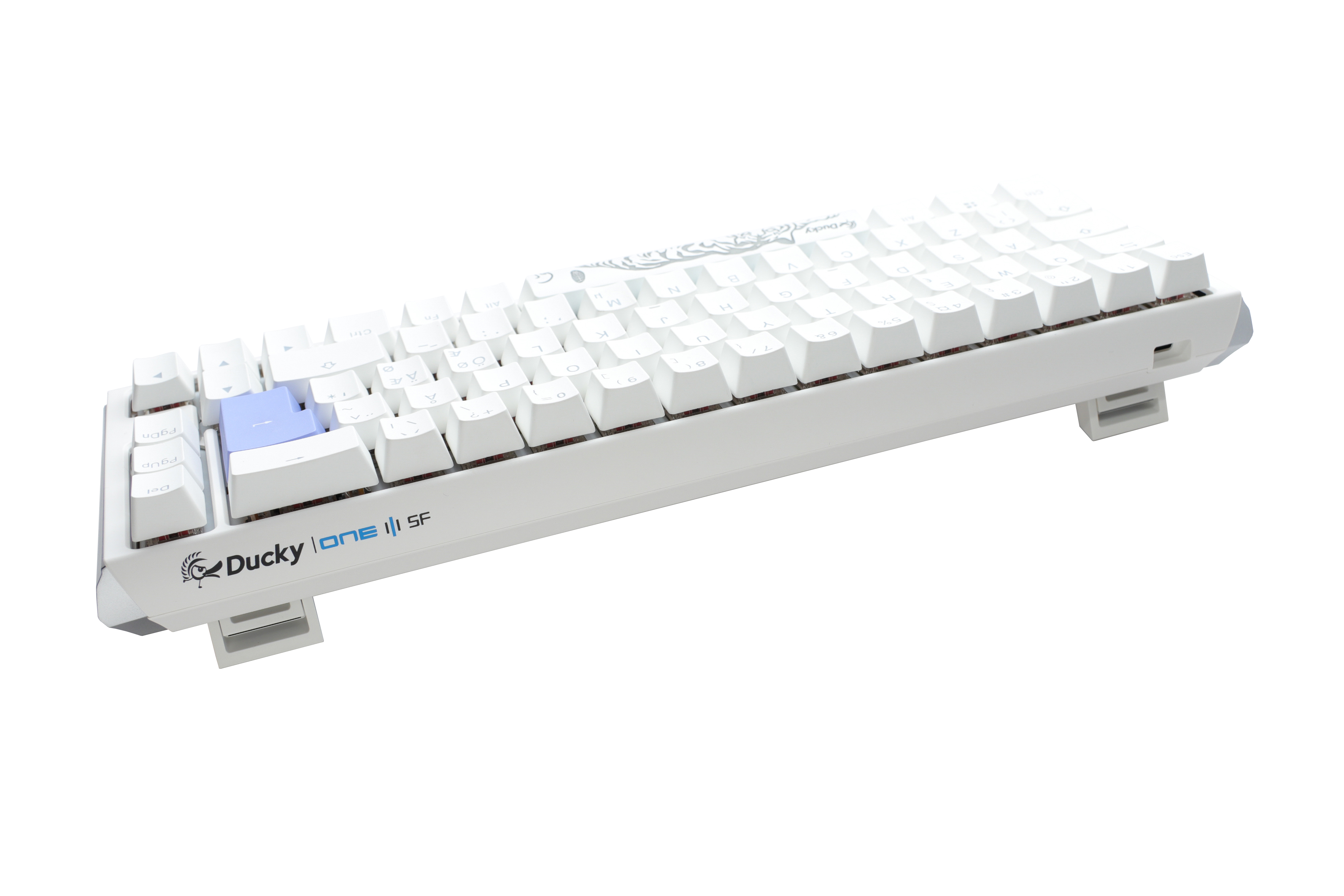 Ducky One 3 - Classic Pure White Nordic - SF 65% - Cherry Red