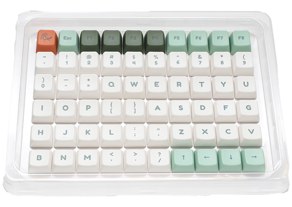 Ducky Dino - 132 tangentknappar - MDA-profil - PBT