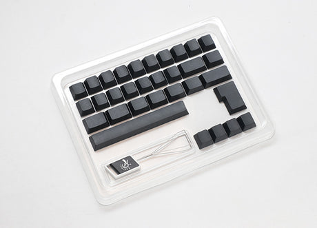 Ducky Blank - 132 Keycap Set - MDA Profile - PBT - Black Ducky