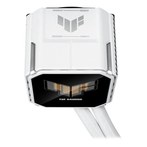 ASUS TUF Gaming LC III 360 ARGB LCD – pumpehus set ovenfra
