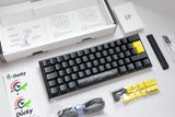 Ducky One 2 Pro - Classic Black / White Nordic - Mini 60% - Kailh Box Brown