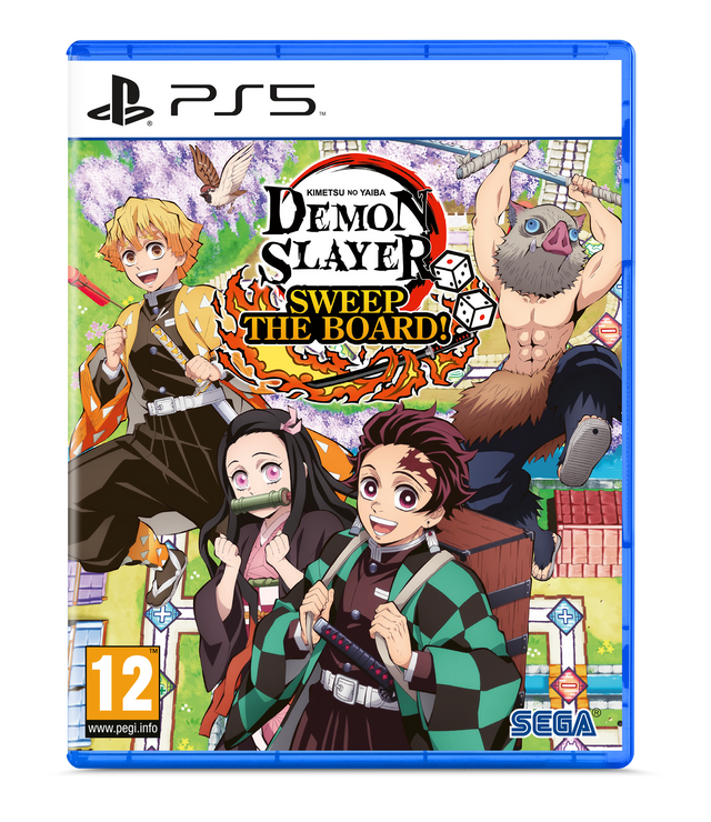 Demon Slayer -Kimetsu no Yaiba- Sweep the Board! – PlayStation 5 – spilomslag