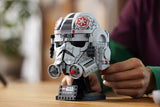 LEGO Star Wars – AT-AT-pilothjelm – hjelmen undersøges forfra
