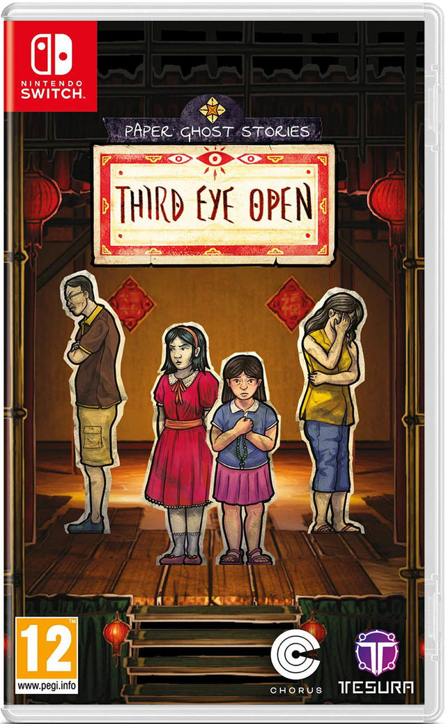 Paper Ghost Stories: Third Eye Open – forside til Nintendo Switch