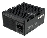 ASUS Pro WS 2200P – sort strømforsyning set fra strømindgangen