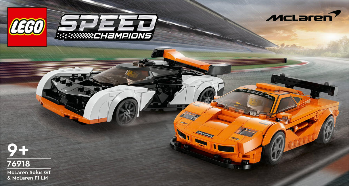 LEGO Speed Champions - McLaren Solus GT & McLaren F1 LM (76918) LEGO