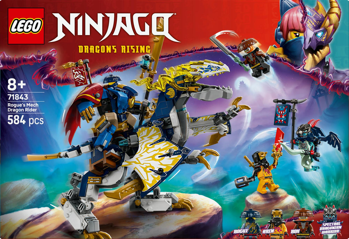 LEGO - Ninjago - Rogue’s Mech Dragon Rider (71843) LEGO