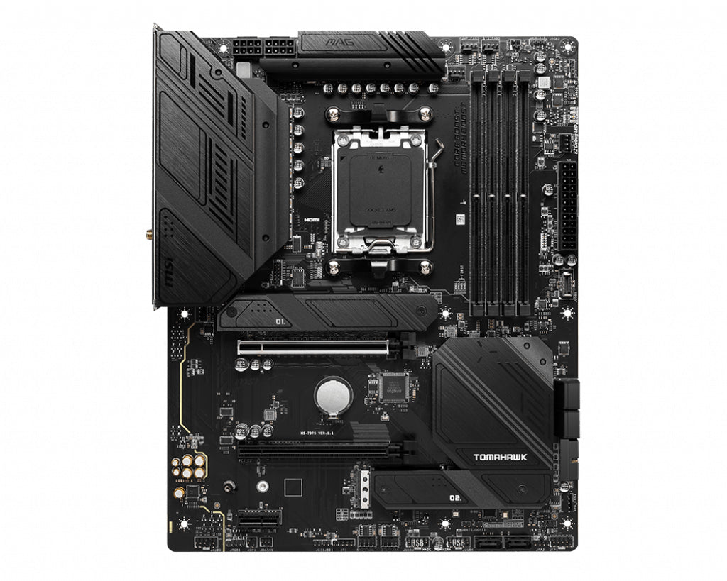 MSI MAG B650 TOMAHAWK WIFI, motherboard (black) - AM5 MSI