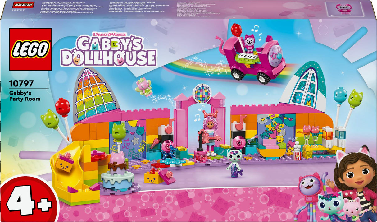 LEGO 10797 Gabby's Dollhouse Gabby's Party Room, construction toy LEGO