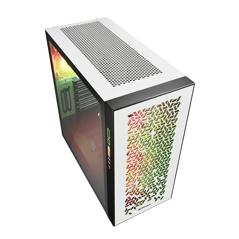 Sharkoon ELITE SHARK CA300H White, big tower case Sharkoon