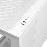 ASUS PRIME AP202 TG ARGB – kabinettets øverste tilslutninger