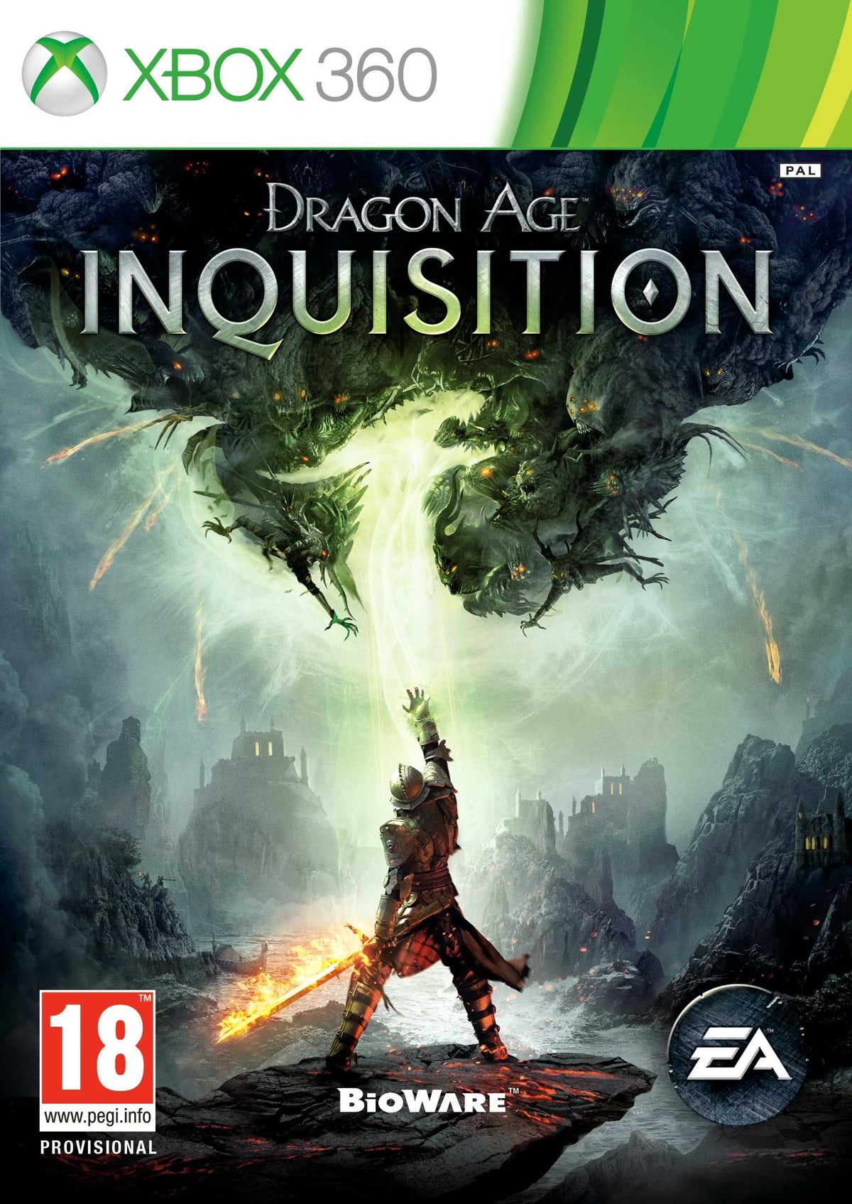 Dragon Age: Inquisition – Xbox 360 – forside
