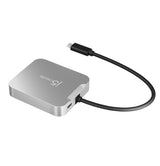 j5create JCD391-N – 4K60 USB-C multiport-adapter – Kabel og overside