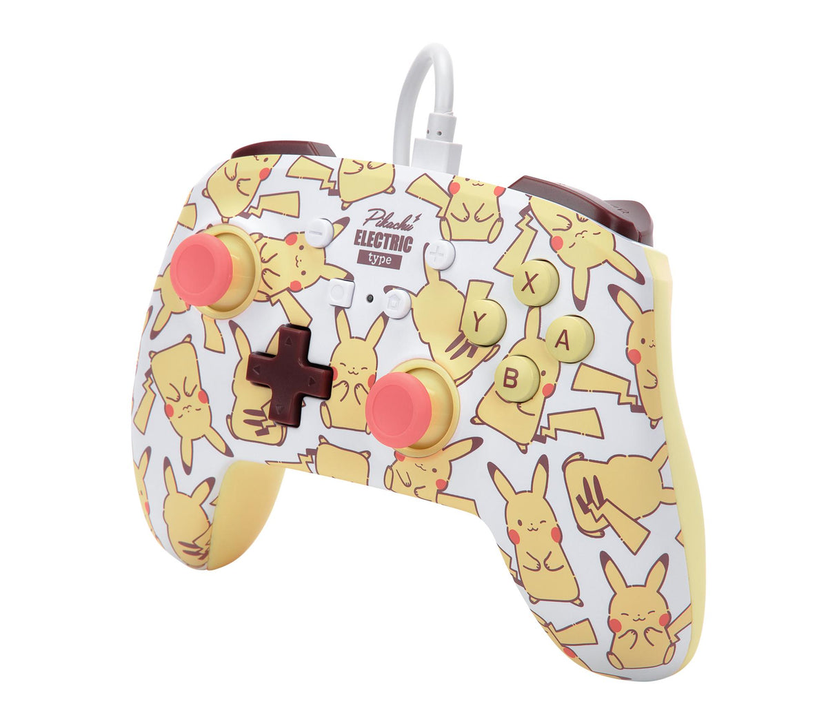 PowerA NSW Enhanced kablet Controller - Pikachu Blush