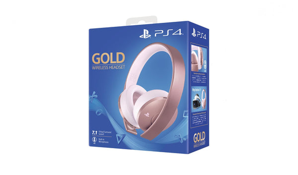 Sony Gold Wireless Headset – trådløst gaming-headset – roseguld