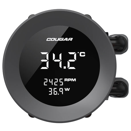 COUGAR Poseidon Vistek 360, ARGB, sort AIO-vandkøler – produktdetalje