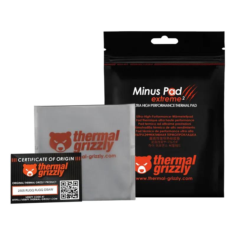 Thermal Grizzly Minus Pad Extreme V2 - 100x 100x 1,0mm Thermal Grizzly
