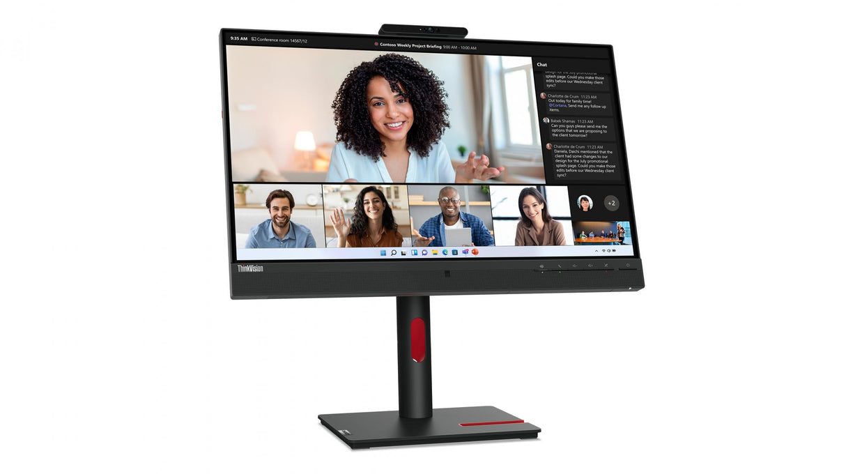 Lenovo ThinkVision T24mv-30 24 1920 x 1080 (Full HD) HDMI DisplayPort USB-C Pivot Skærm Lenovo