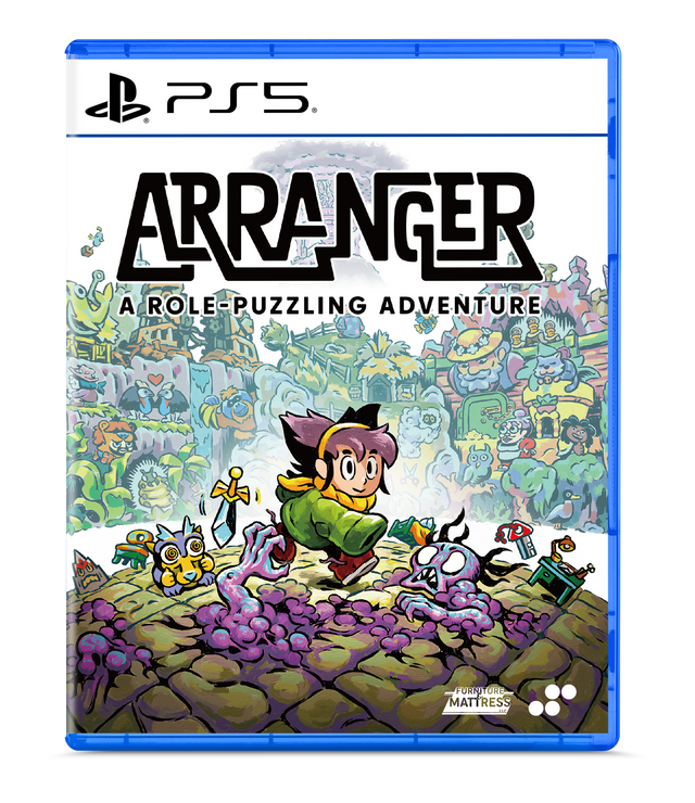 Arranger: A Role-Puzzling Adventure (Import) – PlayStation 5 – spilomslag