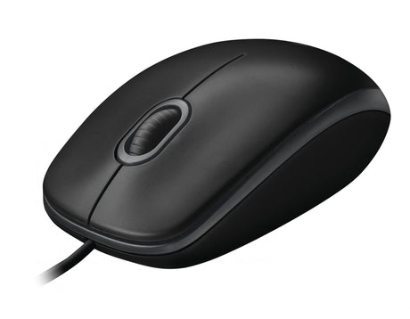 Logitech - B100 800dpi Optical High Quality Wired USB Mouse