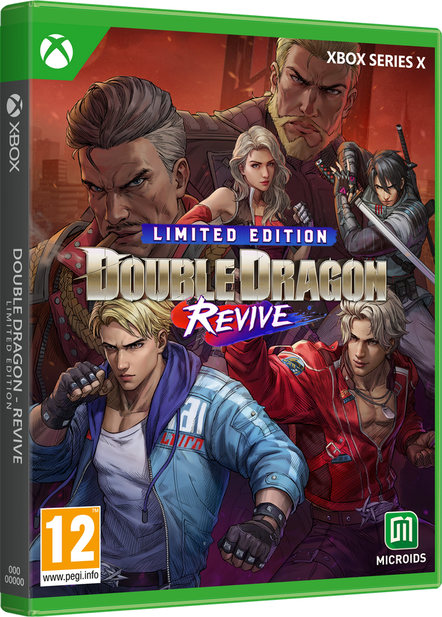 Double Dragon Revive – Limited Edition – Xbox Series X – spilomslag