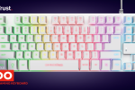 TRUST GXT833W THADO TKL KEYBOARD - WHITE TRUST