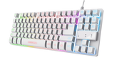 TRUST GXT833W THADO TKL Tastatur hvid