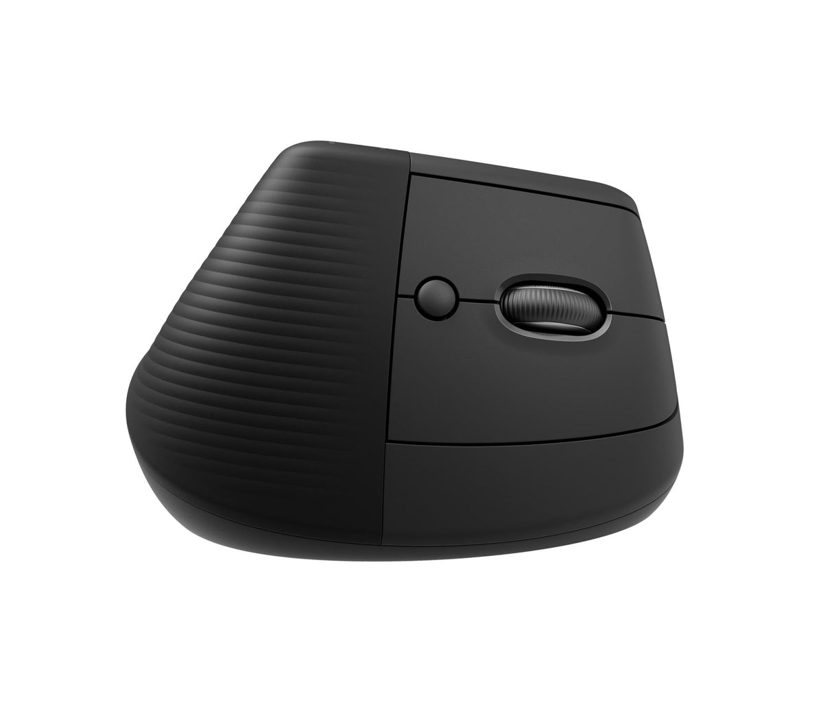Logitech - Lift Right Vertical Ergonomic Mouse, Graphite/Black Logitech