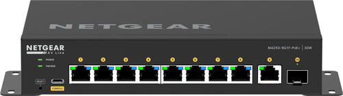 NETGEAR M4250-9G1F-PoE+ switch – GSM4210PD