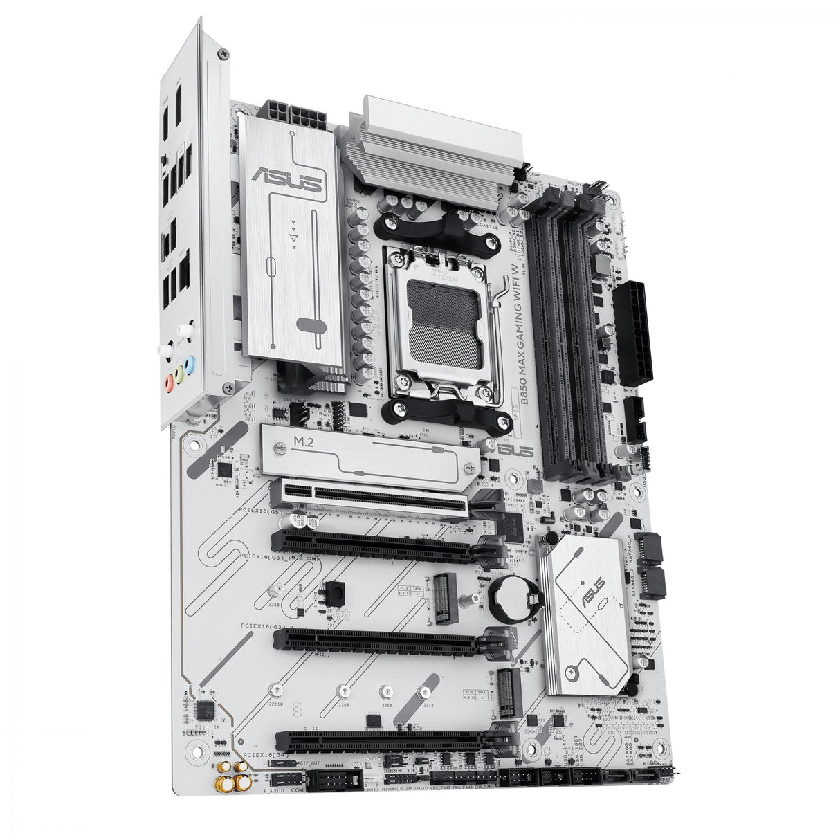 ASUS B850 MAX GAMING WIFI WHITE (ATX, B850, AM5, DDR5) ASUS