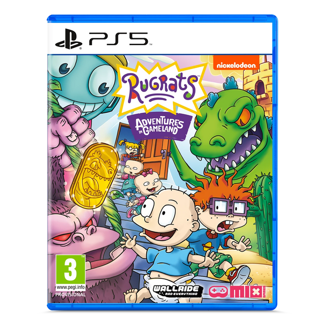 Rugrats - Adventures in Gameland – PlayStation 5 – spilomslag