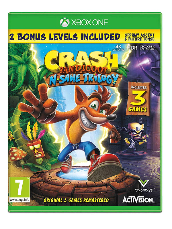 Crash Bandicoot - N'Sane Trilogy Remastered – Xbox One