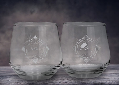 Abysse - Pokemon - Glass set Espeon & Umbreon