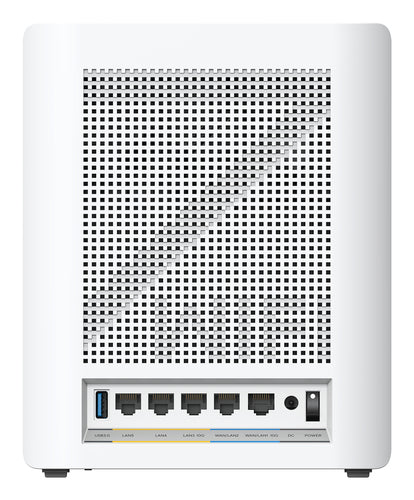 ASUS ZenWiFi BQ16 Wi-Fi 7 mesh-system – set bagfra (vinkel 3)