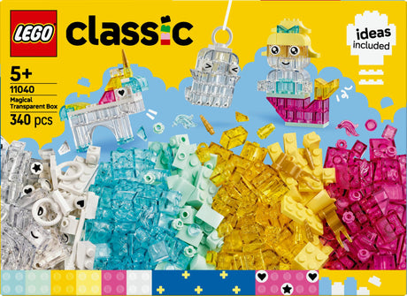 LEGO 11040 Classic magic box with transparent bricks