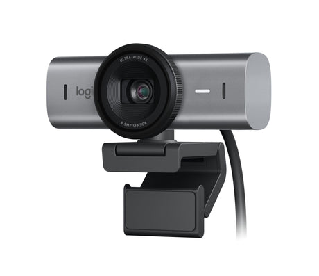Logitech - MX Brio Ultra HD 4K Collaboration and Streaming Webcam - Graphite