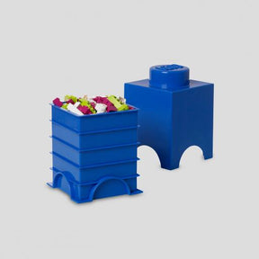 Room Copenhagen LEGO Storage Brick 1 blue - RC40011731 Room Copenhagen