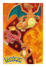 POKEMON - Poster Maxi 91.5x61 - Fire Type