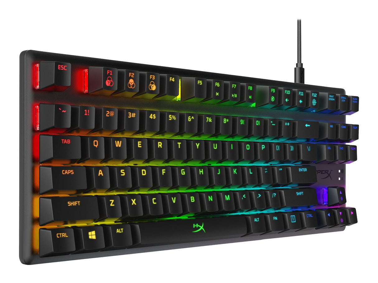 HyperX Alloy Origins Core Tastatur Mekanisk RGB Kabling USA Kingston Technology