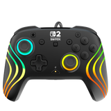 Turtle Beach Afterglow Wave Wired – Switch-controller, sort – Front med kabel