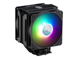 Cooler Master MasterAir MA612 STEALTH ARGB Processorkylare 1-pack Svart 120 mm
