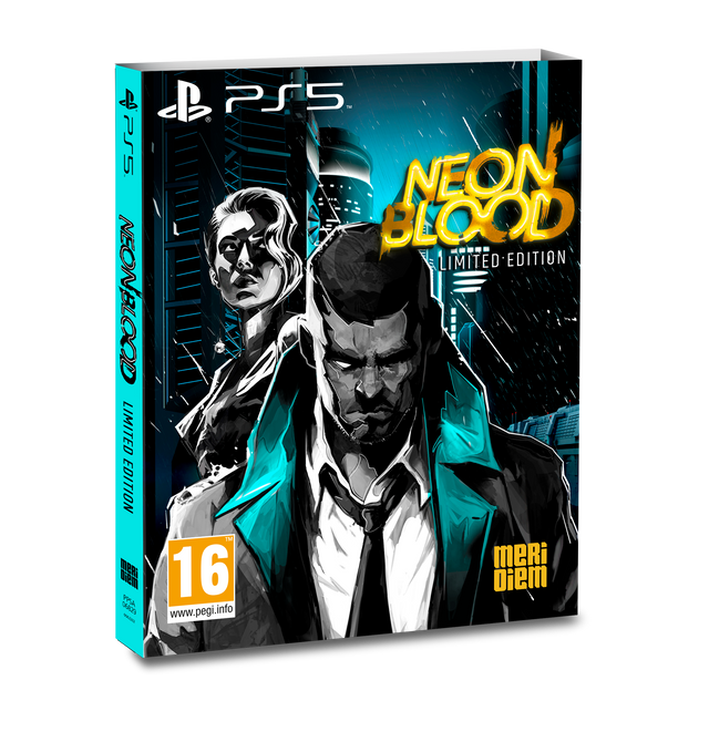 Neon Blood (Limited Edition) – PlayStation 5 – spilomslag
