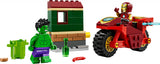 LEGO 76287 Marvel Super Heroes Iron Man with Bike and the Hulk LEGO
