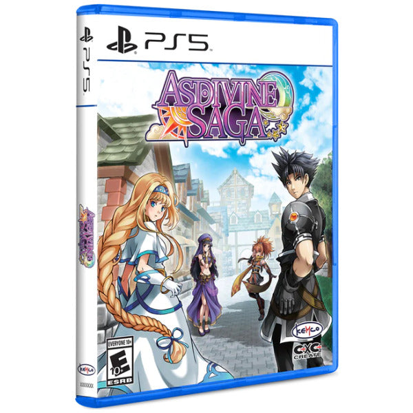 Asdivine Saga (Import) – PlayStation 5 – spilomslag