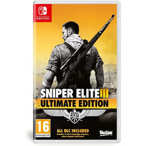 Sniper Elite III (3) - Ultimate Edition – omslag til Nintendo Switch