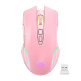 ONIKUMA CW905 Pink 2.4G Wireless Gaming Mouse ONIKUMA