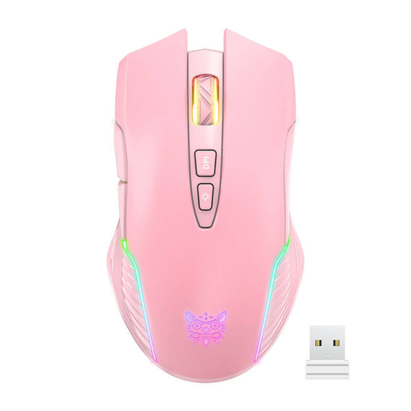 ONIKUMA CW905 Wireless Gaming Mus – Pink