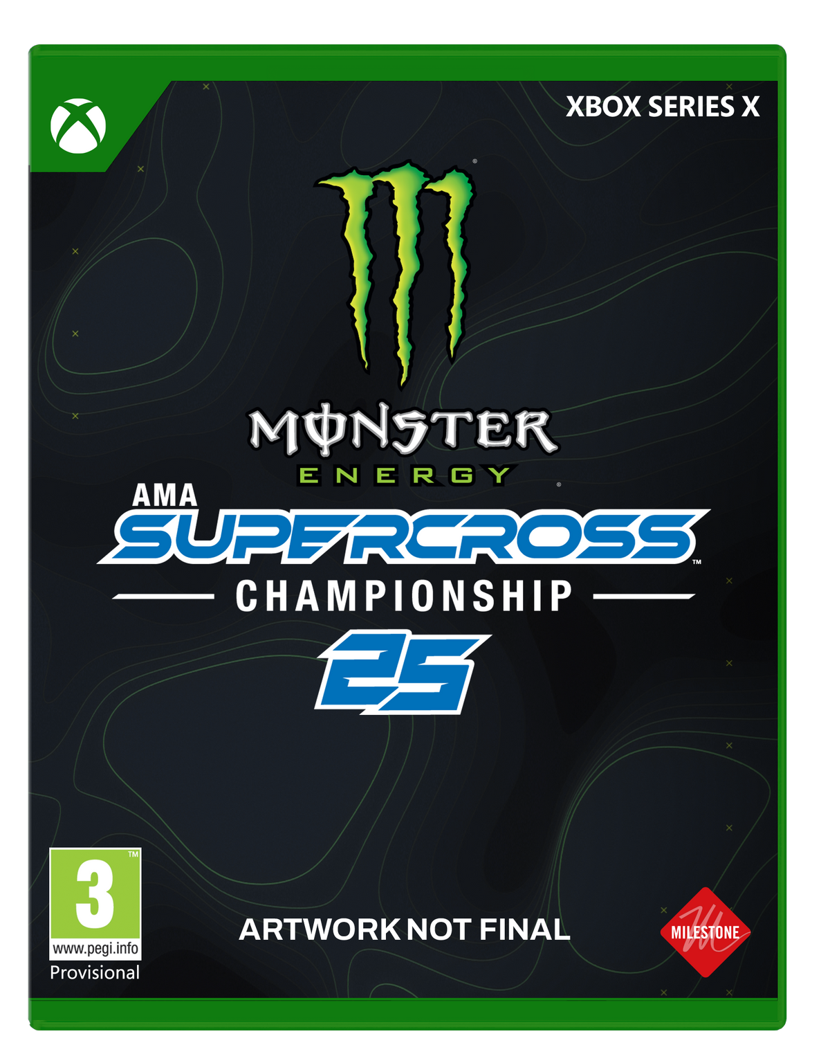 Monster Energy Supercross 25 – Xbox Series X – spilomslag