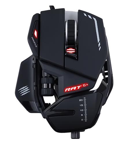 MadCatz R.A.T. 6+ Black Optical Gaming Mouse MadCatz
